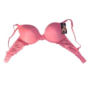 Maidenform Pinkish/Orange 38C Pushup Bra